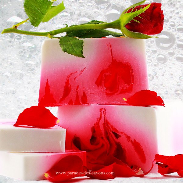 Savon rose Idée cadeau