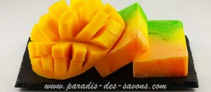 Savons mangue surgras de Paradis Des Savons