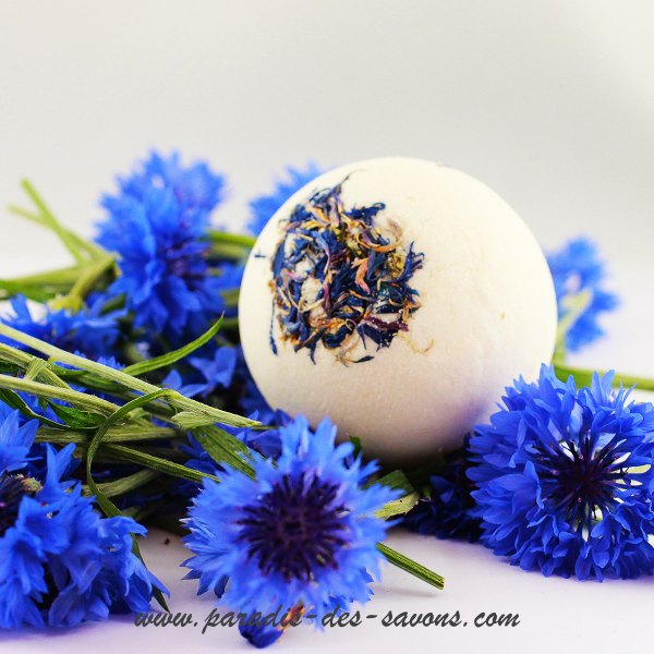 Bombe de bain Bleu de Bleuet