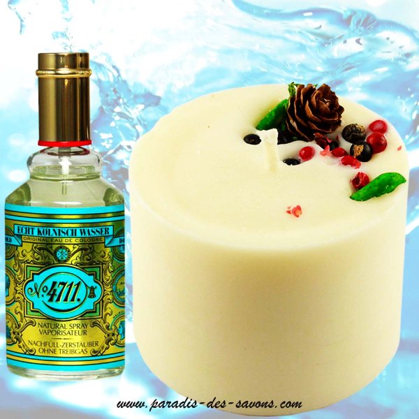 Bougie parfumée Eau de Cologne